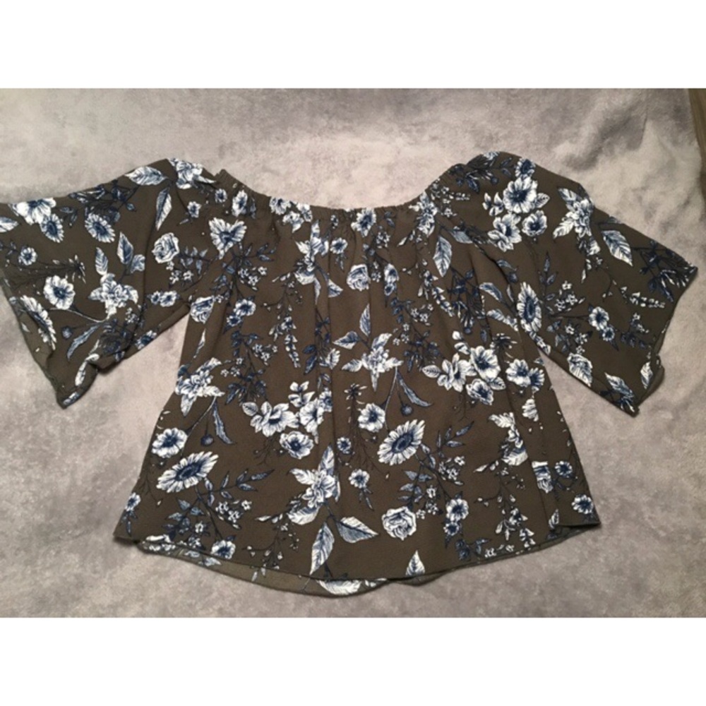 Off the shoulder blouse